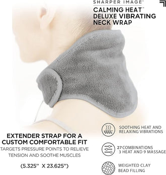 Calm Heat Massaging Neck Wrap